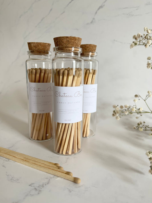 Fancy Matches Bottle